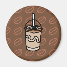 Java Junction Iced Latte Magnet
