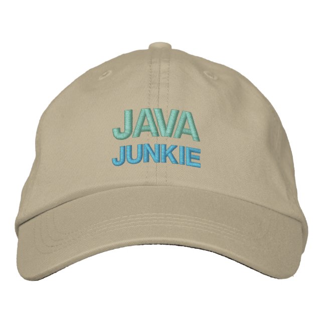 JAVA JUNKIE cap (Front)
