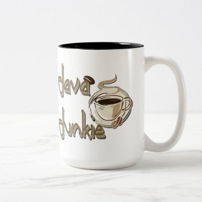 Java Junkie Coffee Lovers Mug (Right)