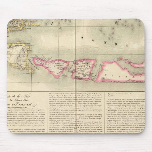 Java Oceania no 27 Mouse Mat (Front)