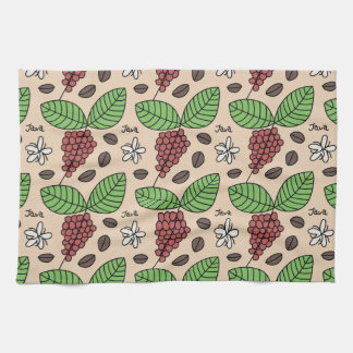 Java Plant Pattern Tea Towel