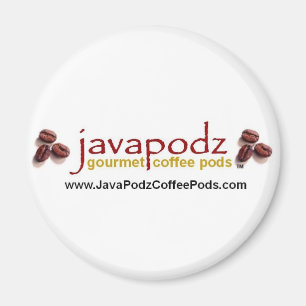 Java Podz Round Magnet