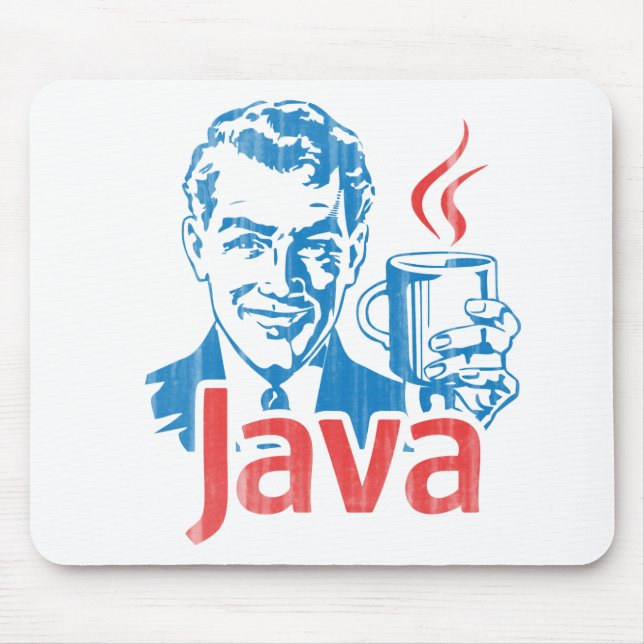 Java Programmer Gift Mouse Mat (Front)