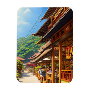 Javanese Coffee House Magnet