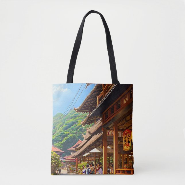 Javanese Coffee House Tote Bag (Front)