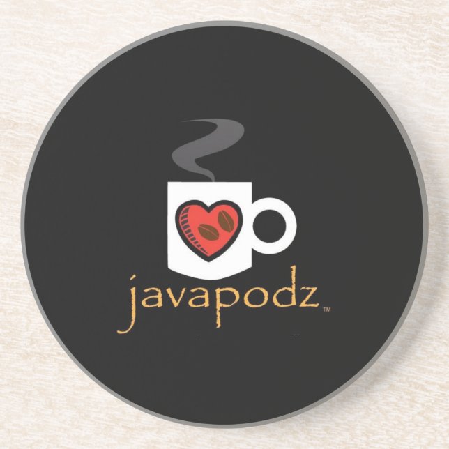 JavaPodz Coaster (Front)