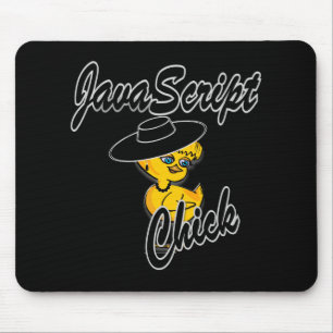 JavaScript Chick #4 Mouse Mat