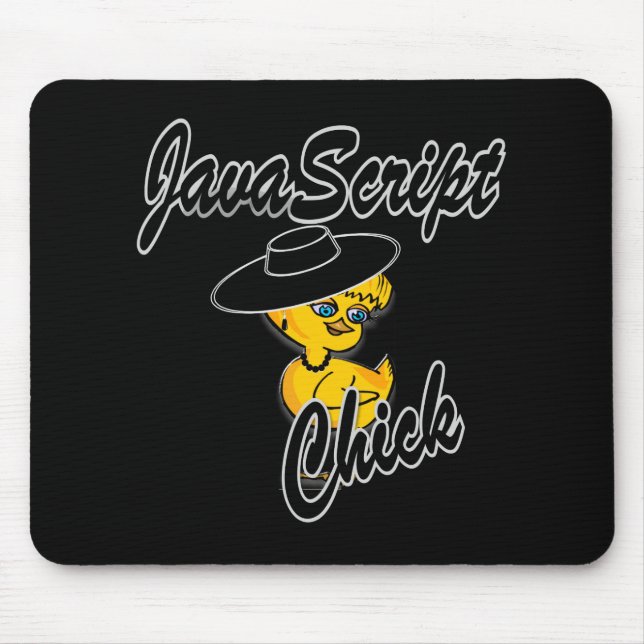 JavaScript Chick #4 Mouse Mat (Front)