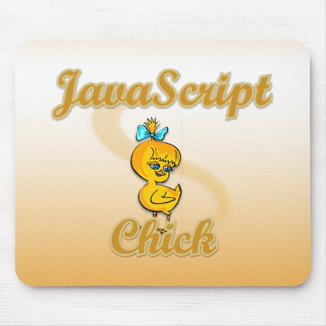 JavaScript Chick Mouse Mat (Front)