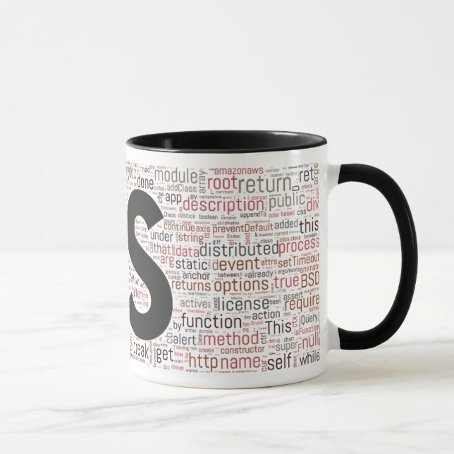 JavaScript Code Mug (Right)