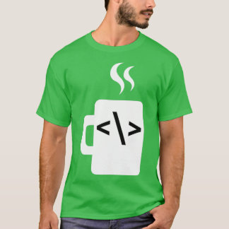 Javascript Code Software Developer Coffee Java T-Shirt