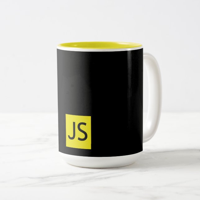 JavaScript Fan Mug (Front Right)