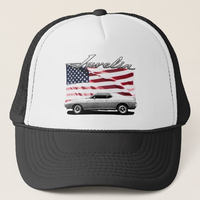 Javelin AMX muscle car Trucker Hat (Front)