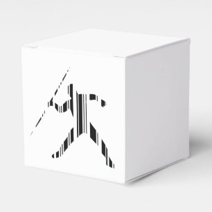 JAVELIN BAR CODE Sports Track and Field Pattern Favour Box