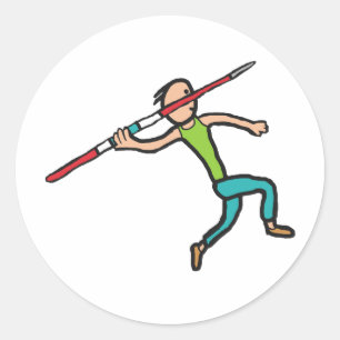 Javelin Classic Round Sticker