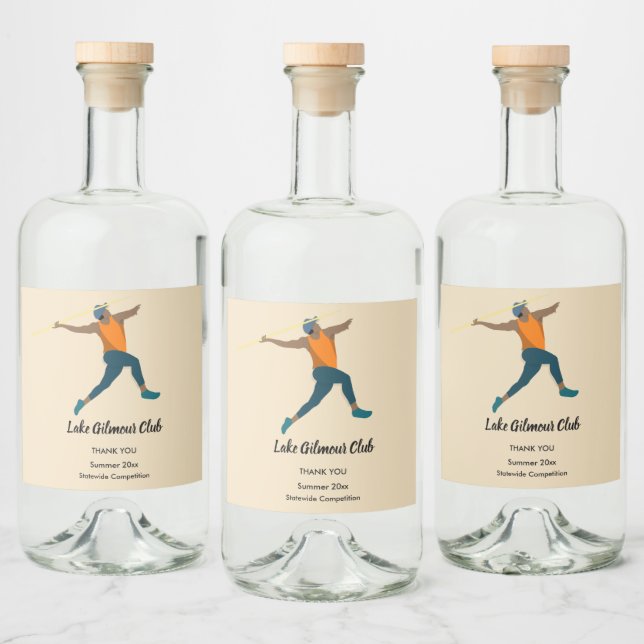 Javelin Liquor Bottle Label (Bottles)