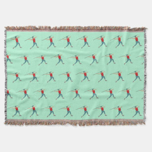 Javelin Throw Blanket