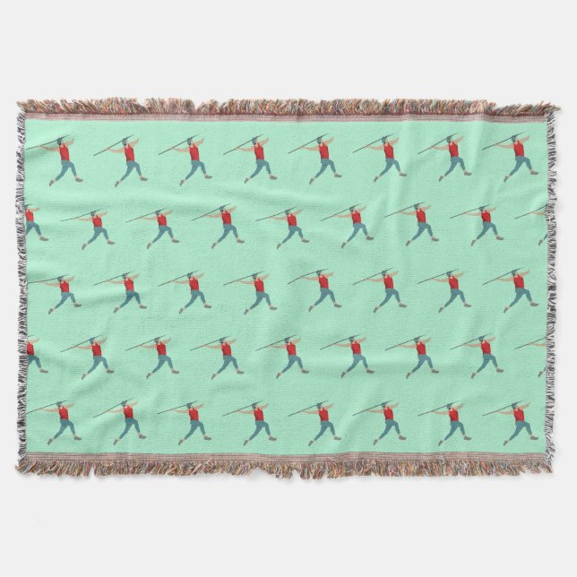 Javelin Throw Blanket (Front)