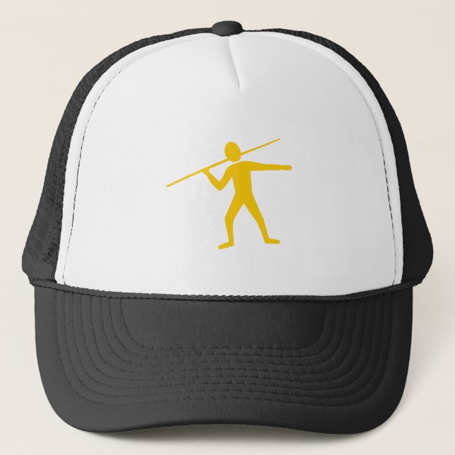 Javelin Trower - Amber Trucker Hat (Front)
