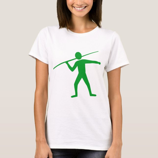 Javelin Trower - Grass Green T-Shirt (Front)