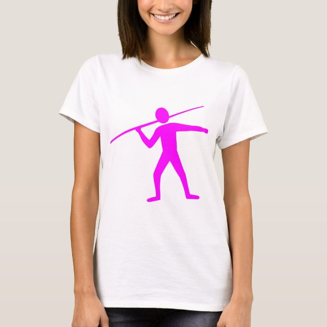 Javelin Trower - Magenta T-Shirt (Front)