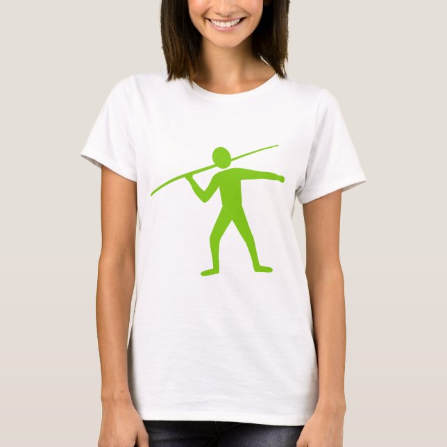 Javelin Trower - Martian Green T-Shirt (Front)