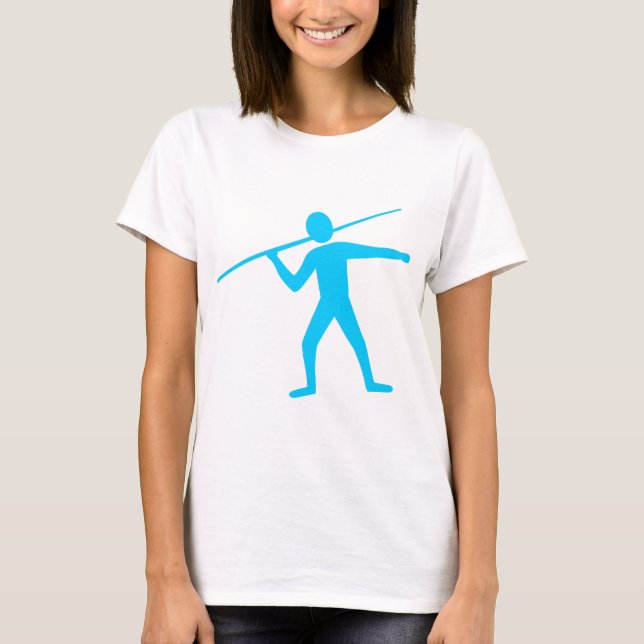 Javelin Trower - Sky Blue T-Shirt (Front)