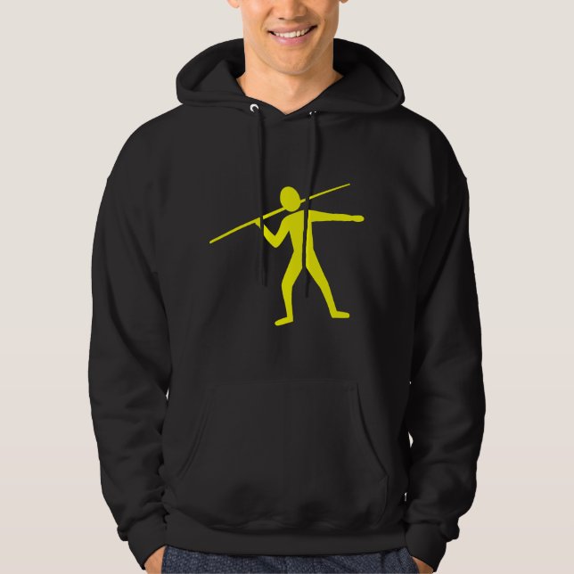 Javelin Trower - Yellow Hoodie (Front)
