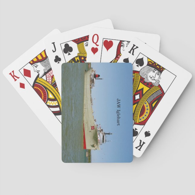 JAW Iglehart playing cards (Back)