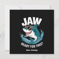 Jaw Ready For This, Funny Shark Lover with Ocean 
