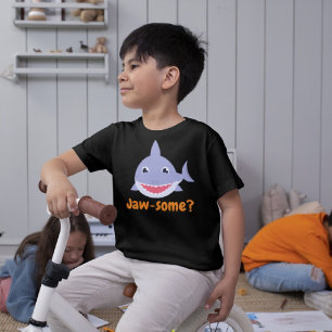 "Jaw-some" Shark , Shark Lovers Gift For T-Shirt
