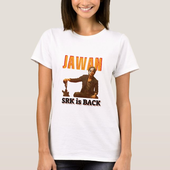 Jawan Movie tees l Shahrukh Khan l Bollywood Movie (Front)