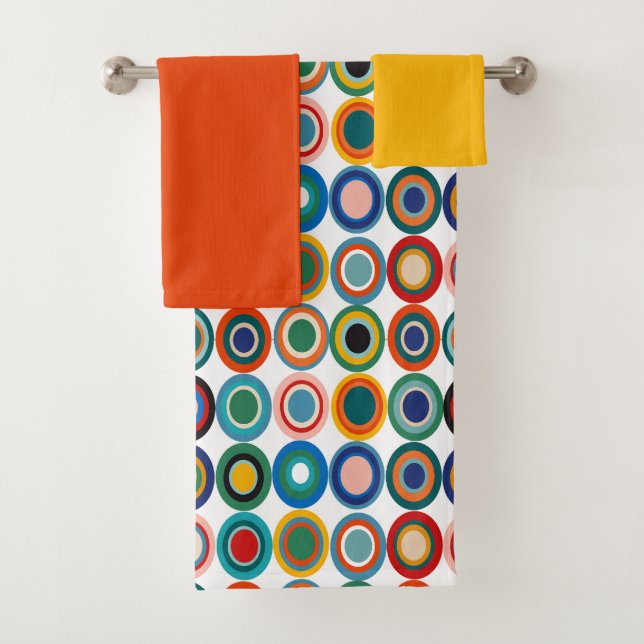 Jawbreakers  bath towel set (Insitu)