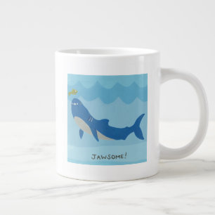 Jawesome Shark Large Coffee Mug