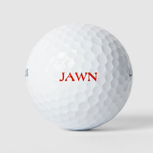 Jawn Golf Balls (Front)
