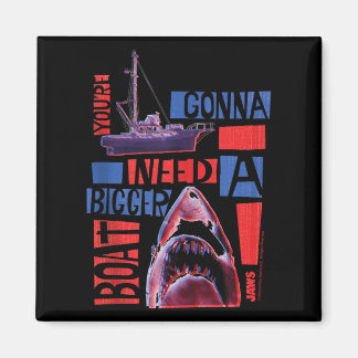 Jaws 2025 Need A Bigger Boat Tank Top  Magnet
