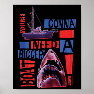 Jaws 2025 Need A Bigger Boat Tank Top Poster