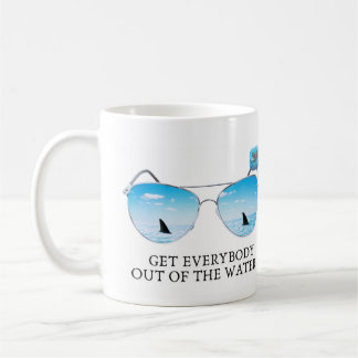 JAWS 50th Get Out of the Water! Coffee Mug