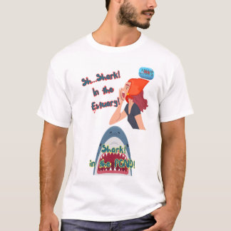 JAWS 50th Shark In The Pond T-Shirt