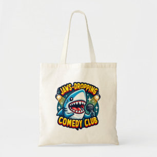Jaws-Dropping Stand-Up: Shark at the Comedy Club Tote Bag