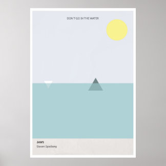 Jaws film movie poster