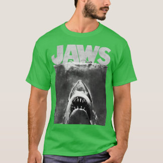 Jaws Photo Negative Shark Attack Poster retro T-Shirt