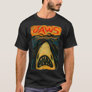 Jaws Scream Portrait Premium T-Shirt
