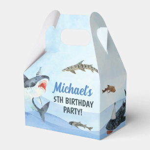 Jawsome Shark Under The Sea Birthday Favour Box