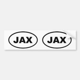 JAX Jacksonville Bumper Sticker