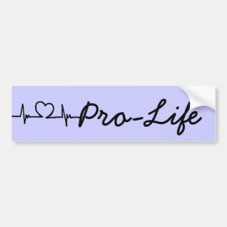 Jaxon Alexander Kelley Pro-Life Bumper Sticker