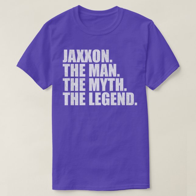 JaxxonJaxxon Name Jaxxon given name T-Shirt (Design Front)