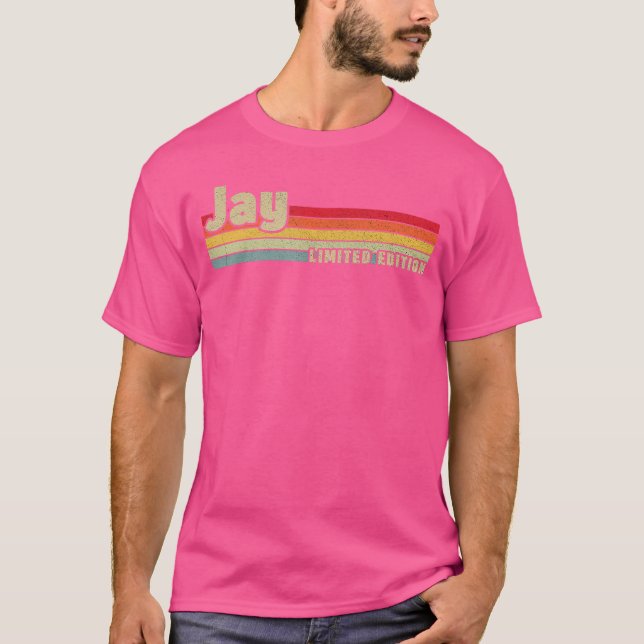 Jay Gift Name Personalized Birthday Funny Christma T-Shirt (Front)