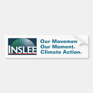 Jay Inslee Our Moment Bumper Sticker