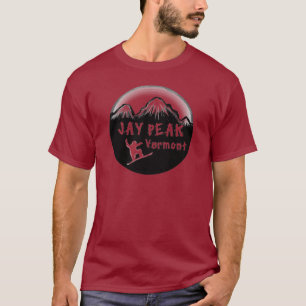 Jay Peak Vermont artistic skier T-Shirt